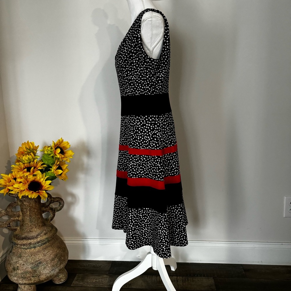Anne Klein Black, Pink & White Dress - Picture 5 of 10